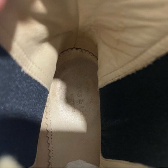 Rag & Bone Walker Banana Saffron Suede Chelsea Ankle Boots SIZE 6 - Picture 13 of 13